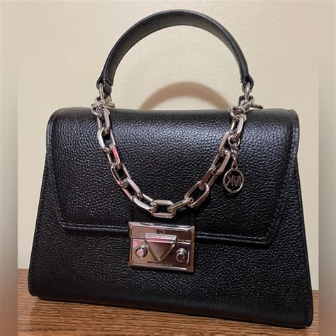 Michael Kors Serena Small Pebbled Leather Satchel 